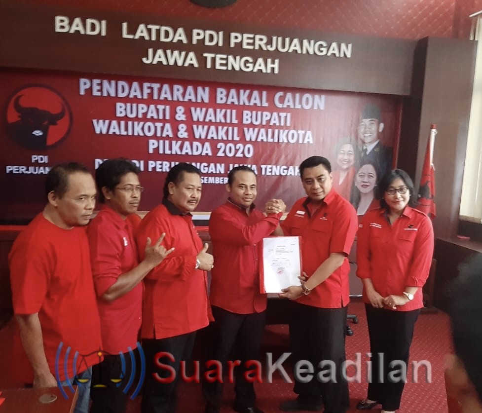 Tiga Bacabup Blora Kembalikan Berkas Ke DPD PDI Perjuangan Jateng