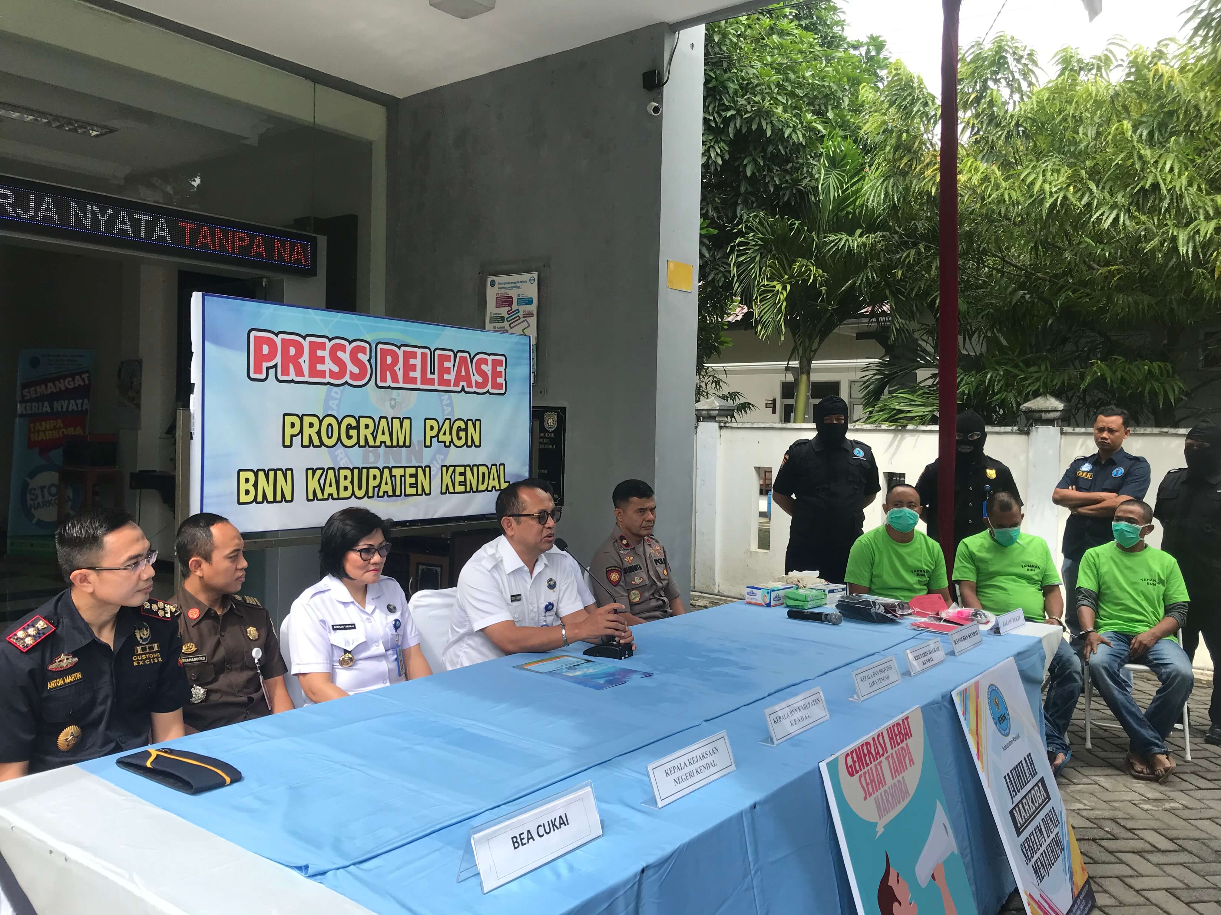 Tiga Kurir Pengedar Sabu Dari Batam Dibekuk Di Kendal