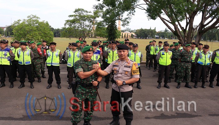 TNI -POLRI Patrolinya Bersama Amankan Pilgub Jateng 2018