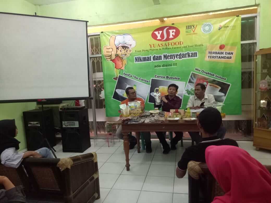 FUMKM Ken Mulya Kerja Sama Pemasaran Dengan PT Yuasa Food