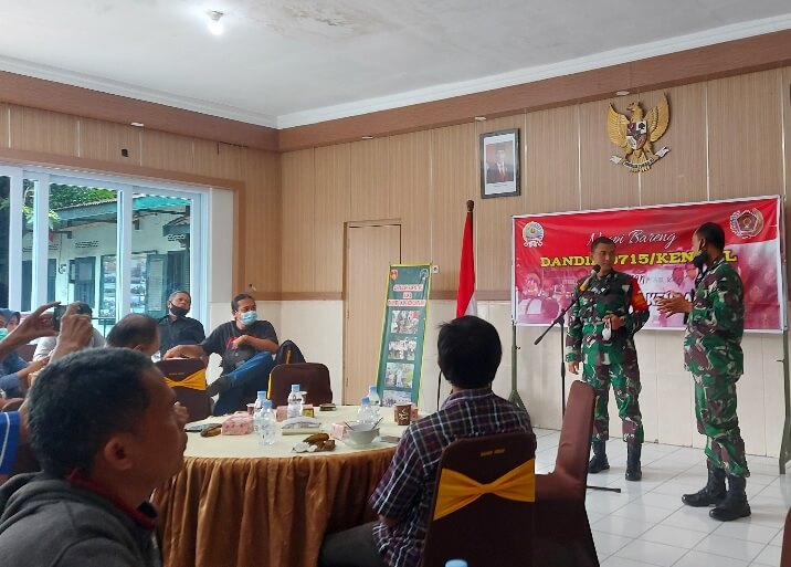 Dandim Prioritaskan Benahi Tanggul Kritis, Ajak Wartawan Bersinergi