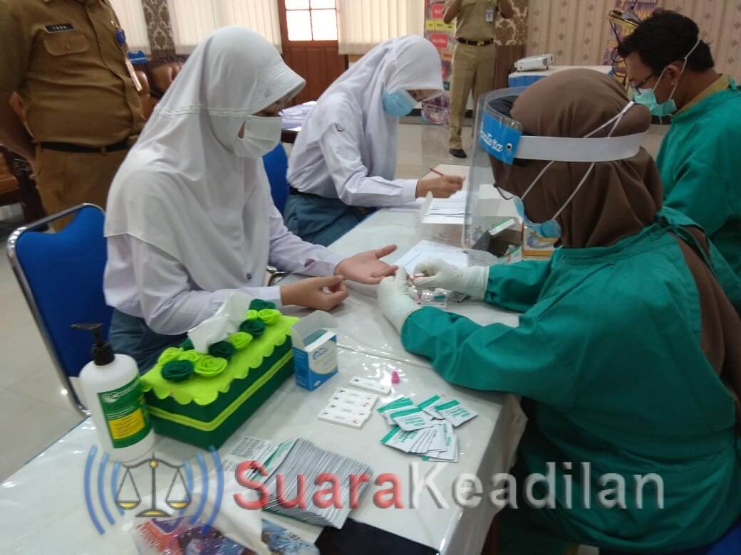 Ujicoba PTM, SMAN 1 Kendal Pastikan Siswa Aman Dari Penularan Covid-19