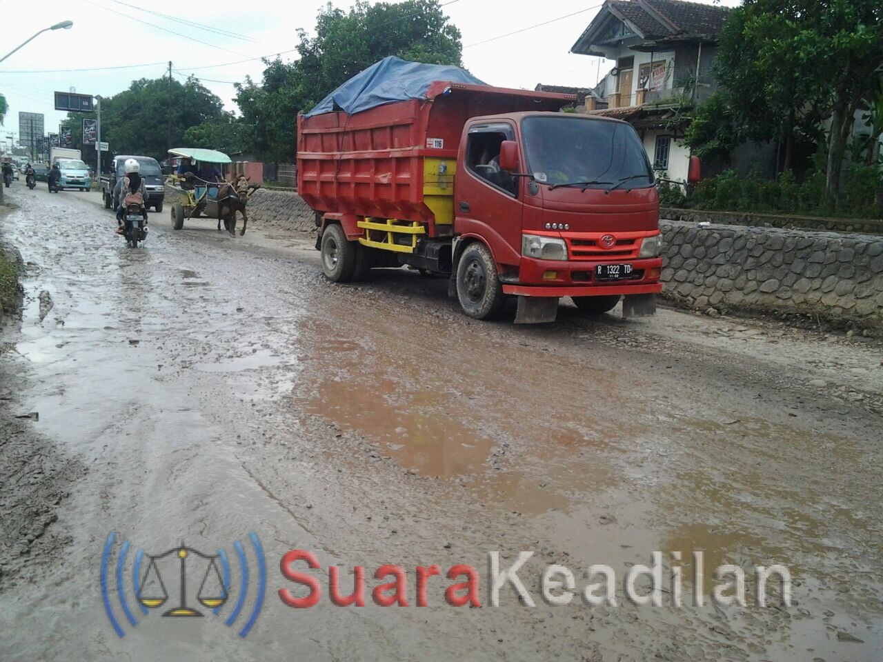 Ternyata Ini Penyebab Jalan Rusak di Kendal….!