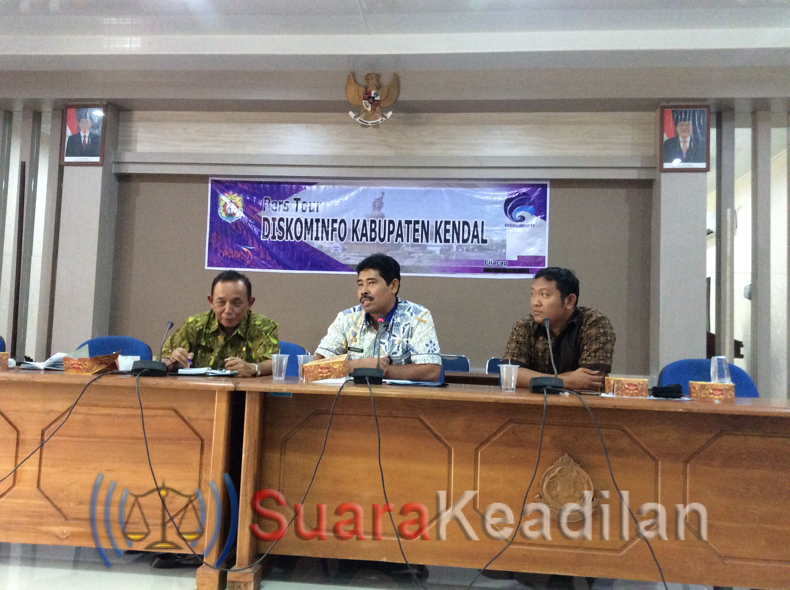 PWI-Kominfo Kendal Belajar UKW Di Cilacap