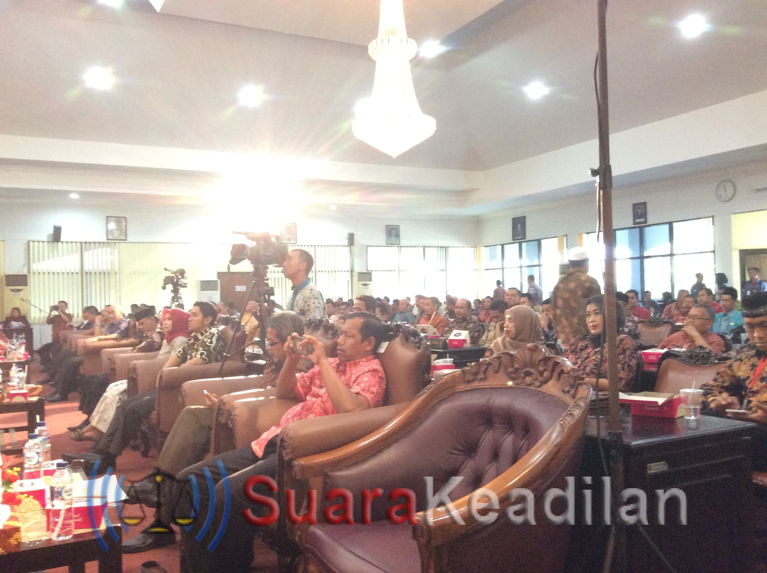 Peserta Muskab PPDI ‘Mbludak’, Kursi Yang Disiapkan Panitia Tidak Cukup