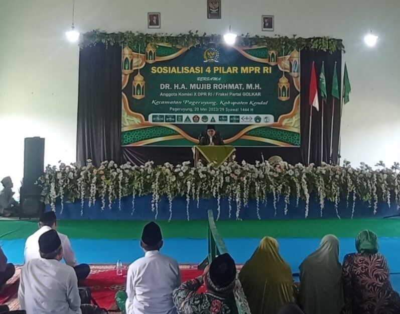 Mujib Rohmat Berpesan: Jaga Indonesia  Melalui Implementasi Nilai Luhur Empat Pilar MPR
