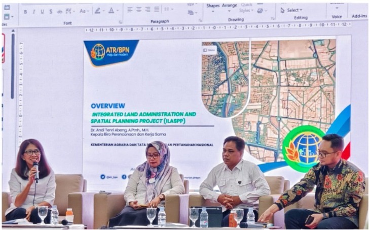 Bimbingan Teknis Pelaksanaan Integrated Land Administration And Spatial Planning Project (ILASPP)
