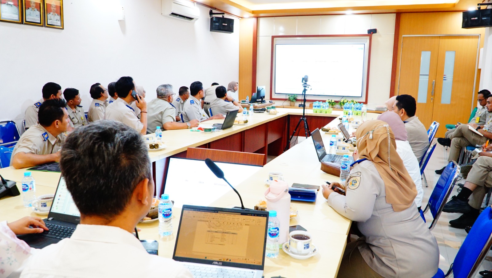 Ekspose Hasil Pemeriksaan Kegiatan Pendaftaran Tanah Sistematis Lengkap TA 2024 Oleh Tim Irjen Kementerian ATR/BPN