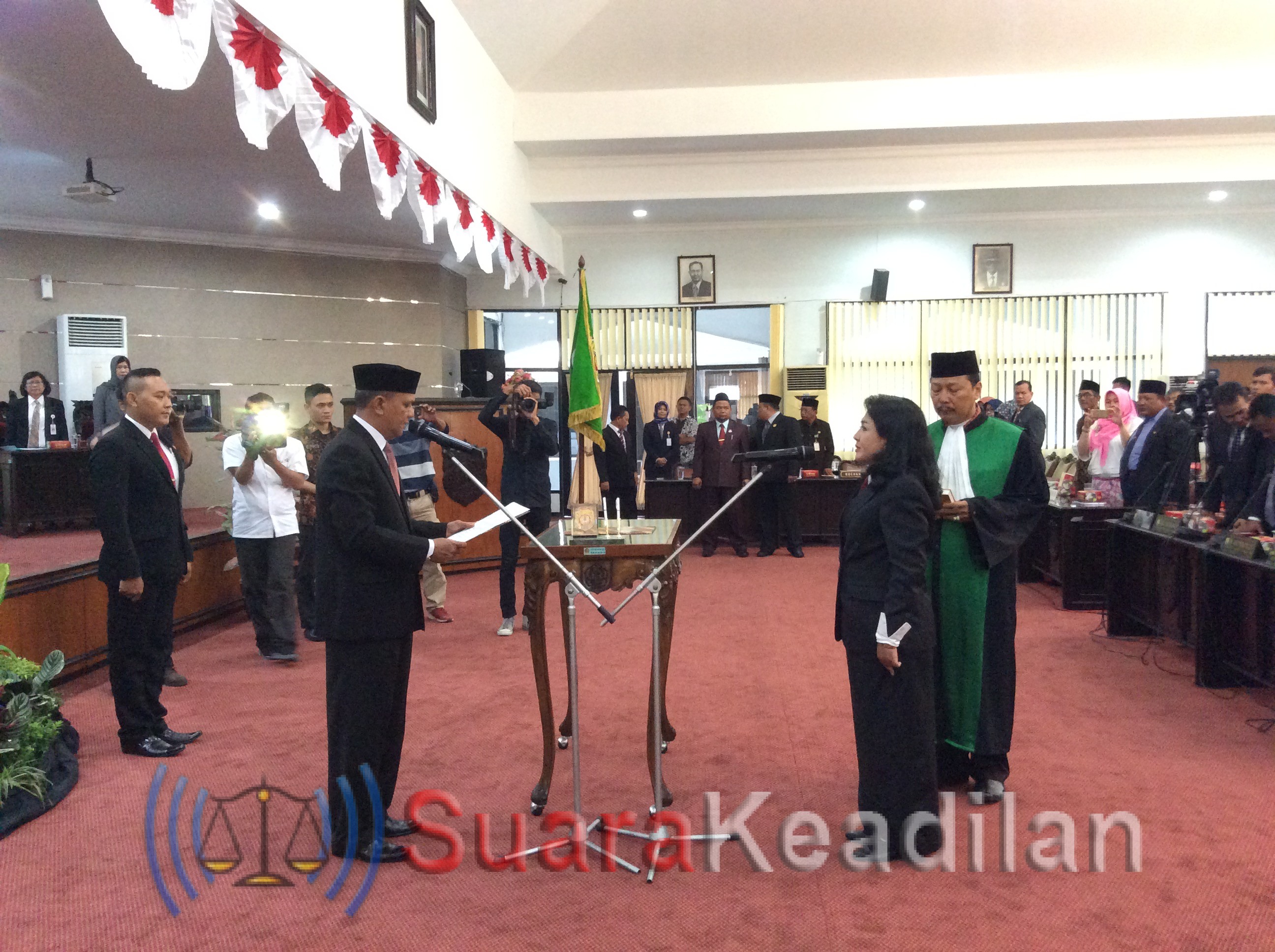 Sri Supriyati SE MM Dilantik Sebagai Anggota DPRD Kendal