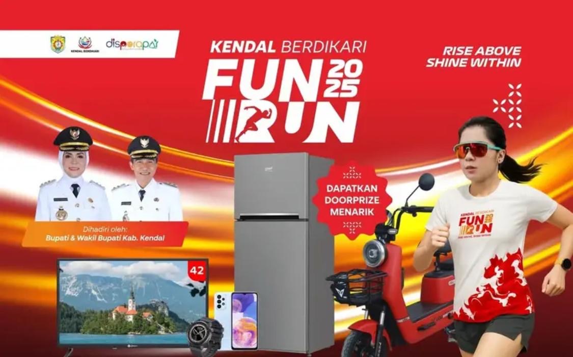 Kendal Fun Run, Targetkan Peserta 700, Pendaftar Tbus 1048