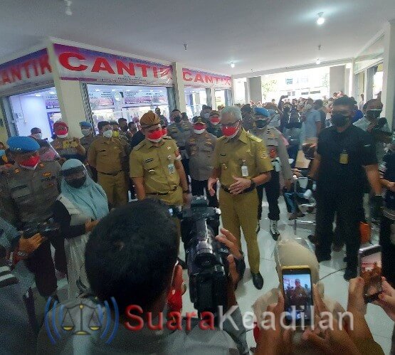 Ganjar Inginkan Pasar Jalan, Prokes Jalan