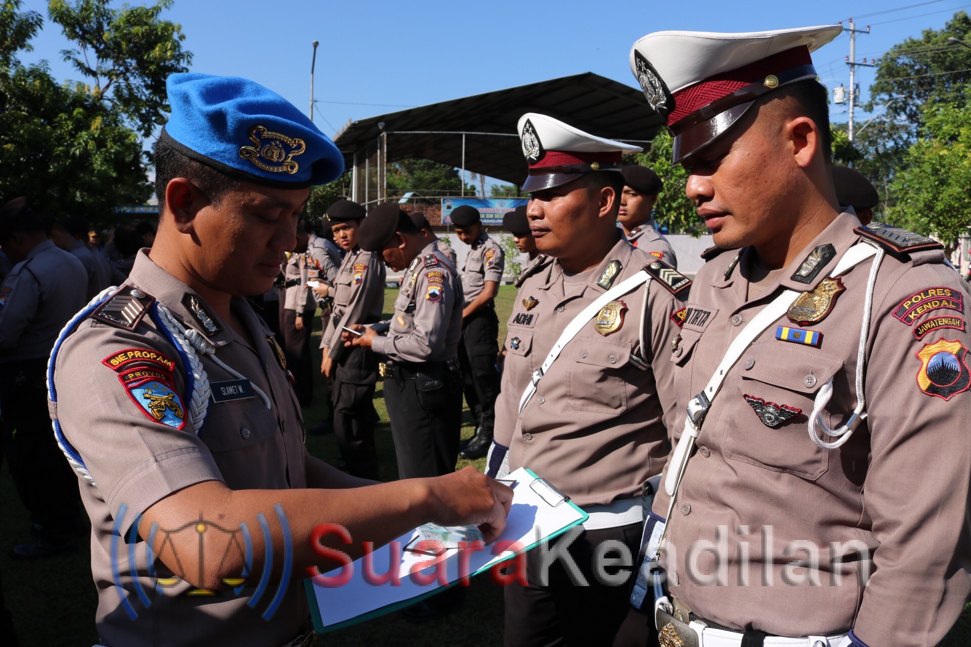 Kapolres Gelar Gaktiblin Dadakan