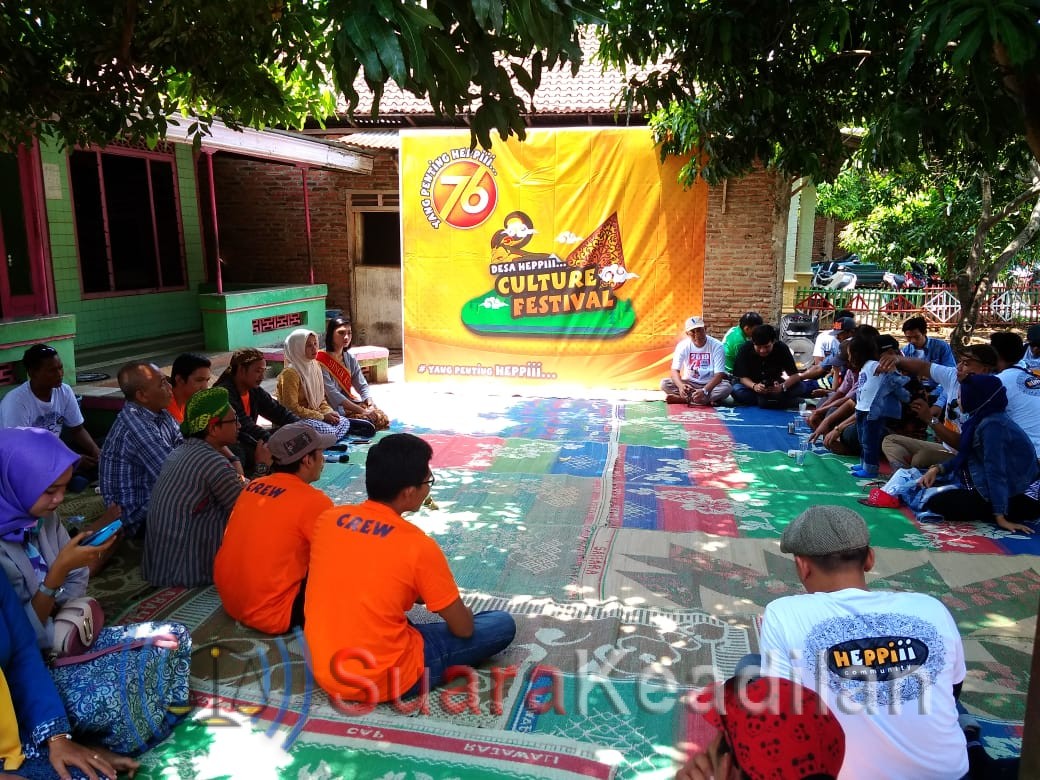 Terpilih Desa Hepii, Pemdes Tambaksari Selenggarakan Diskusi Hingga Lomba Layan-Layang