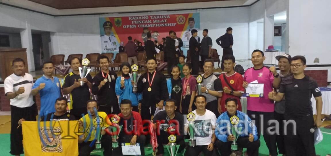 Kendal Juara Umum Kejuaraan Pencak Silat Karang Taruna Open Championship Tingkat Jateng