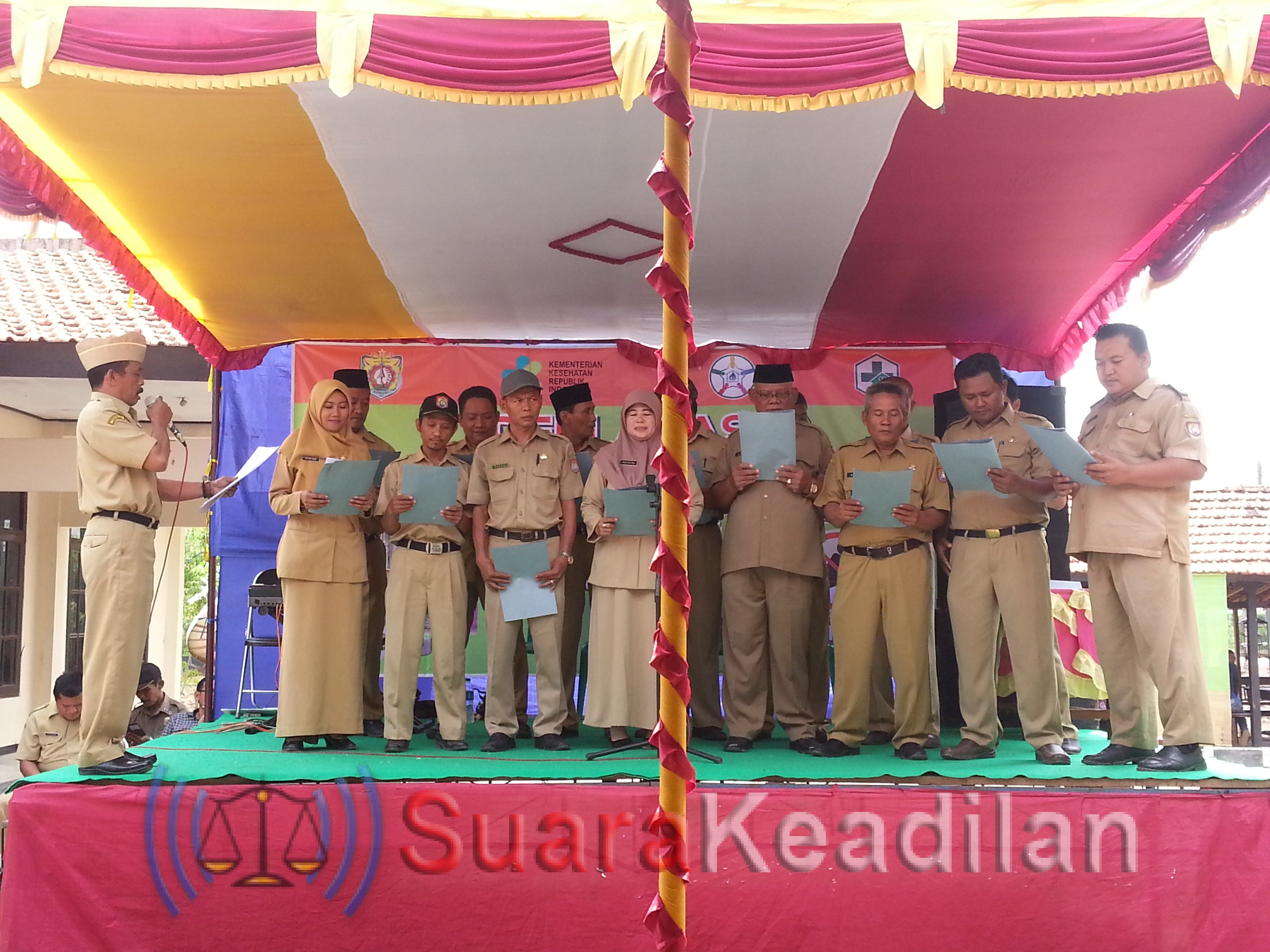 15 Kades Komitmen Kecamatan Kangkung Bebas BABS