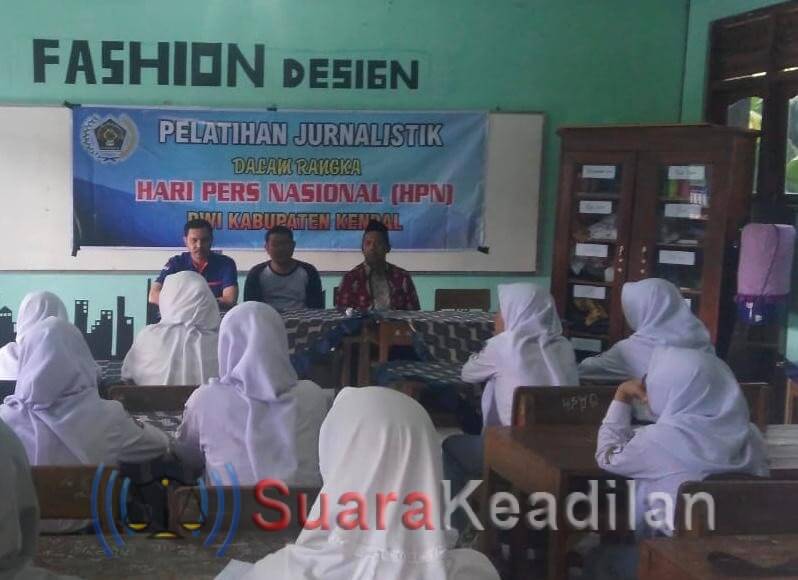Antisipasi Hoaks, PWI Kendal Gelar Pelatihan Jurnalistik