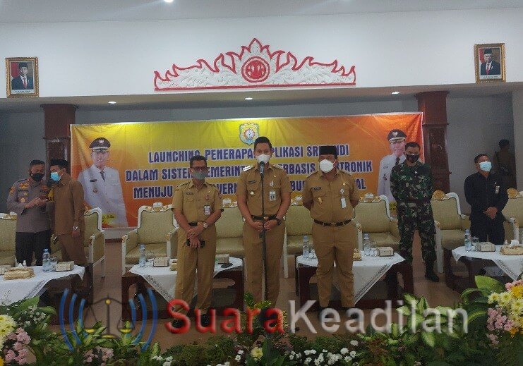 Pemkab Kendal Launching Aplikasi Srikandi Yang Pertama Di Indonesia