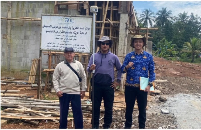 Pengukuran Tanah Wakaf Desa Pagersari Kecamatan Patean
