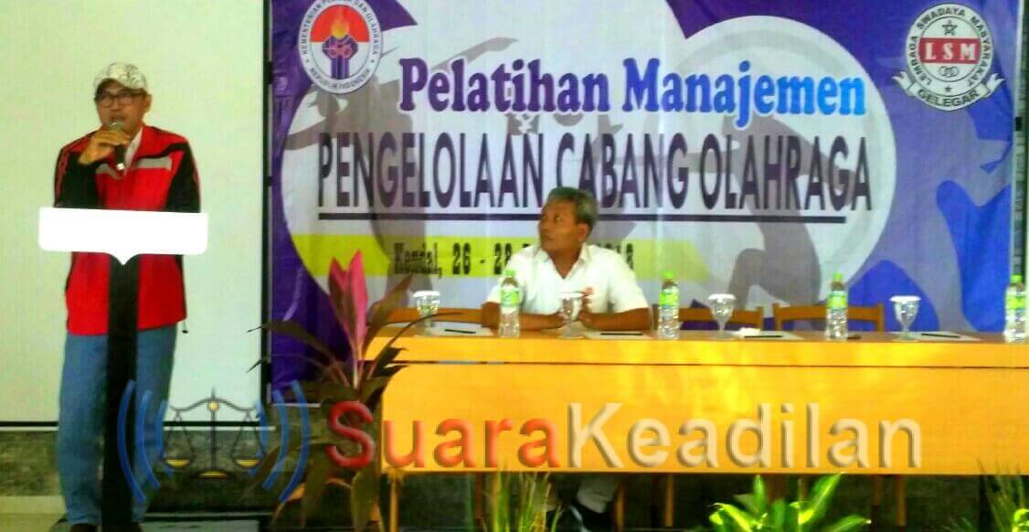 KONI Kendal Gelar Pelatihan Manajemen Pengelolaan Cabor
