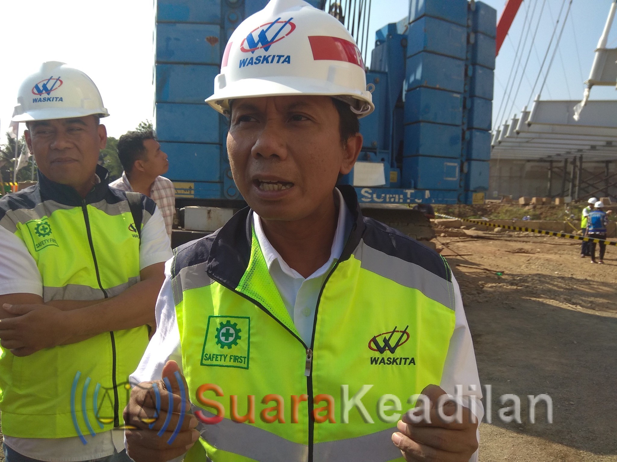 Insiden Cross Girder Jatuh, Diduga Akibat Crane Bermasalah