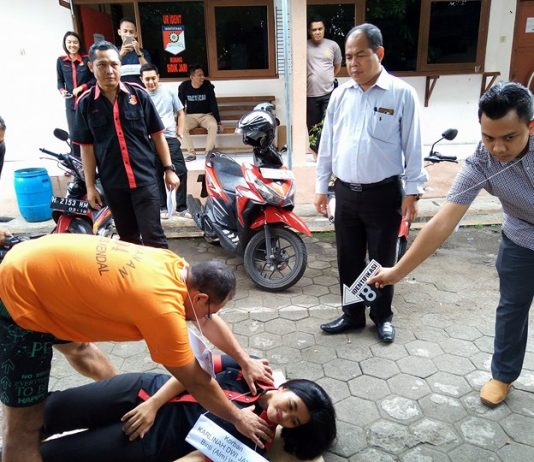 Reka Ulang Pembunuhan Sukorejo, Minta Dinikahi Malah Dibunuh
