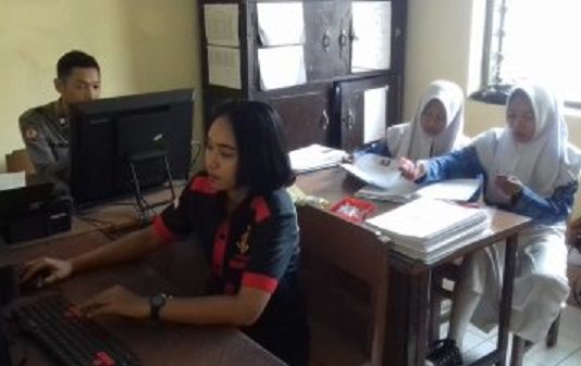 polres pemalang terima anak magang smk negeri 1 petarukan