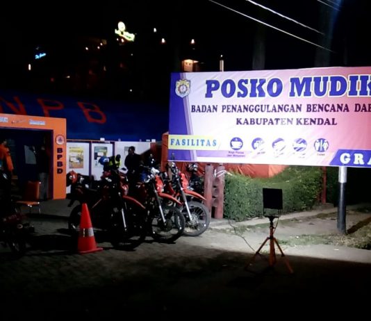 Posko Mudik Lebaran 2018 BPBD Kendal, Aman dan Nyaman