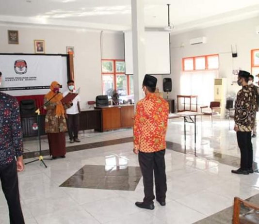 KPU Kendal Aktifkan Kembali 1.018 PPK, Sekretariat PPK dan PPS
