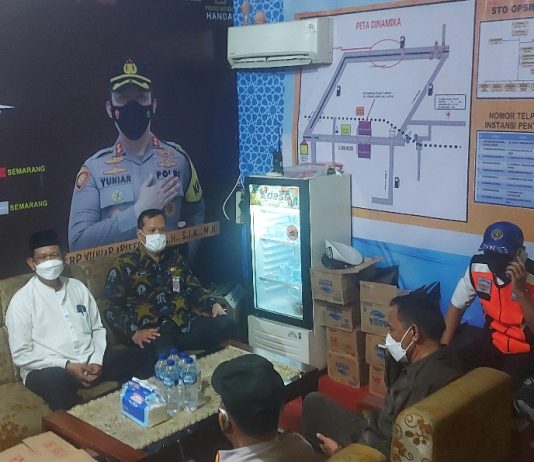 Kunjungi Pos Pam, Pj Sekda Sampaikan Pesan Bupati Ke Penjaga