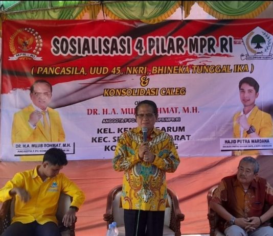 Mujib Rohmat Sosialisasi Empat Pilar Kebangsaan Di Semarang Barat